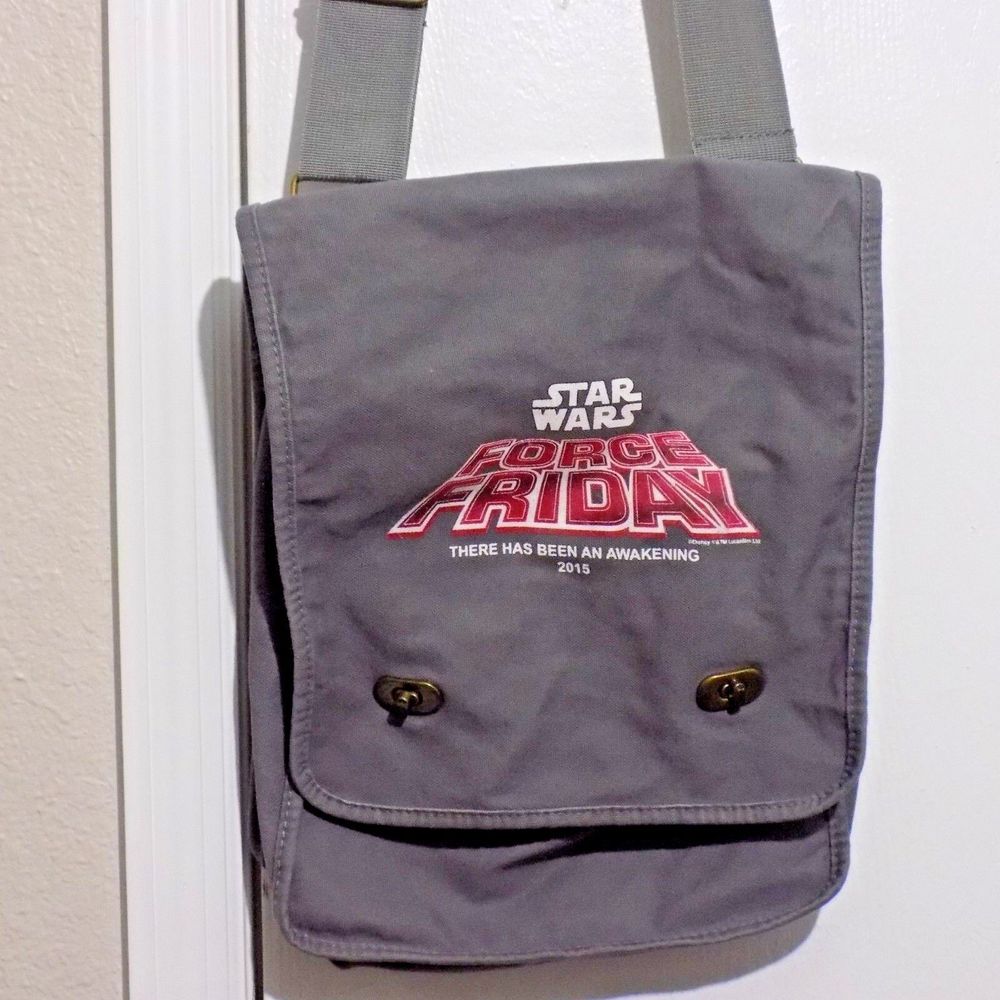 collectible Disney Parks STAR WARS Force Friday 9/4/15 Messenger Bag Event Gift